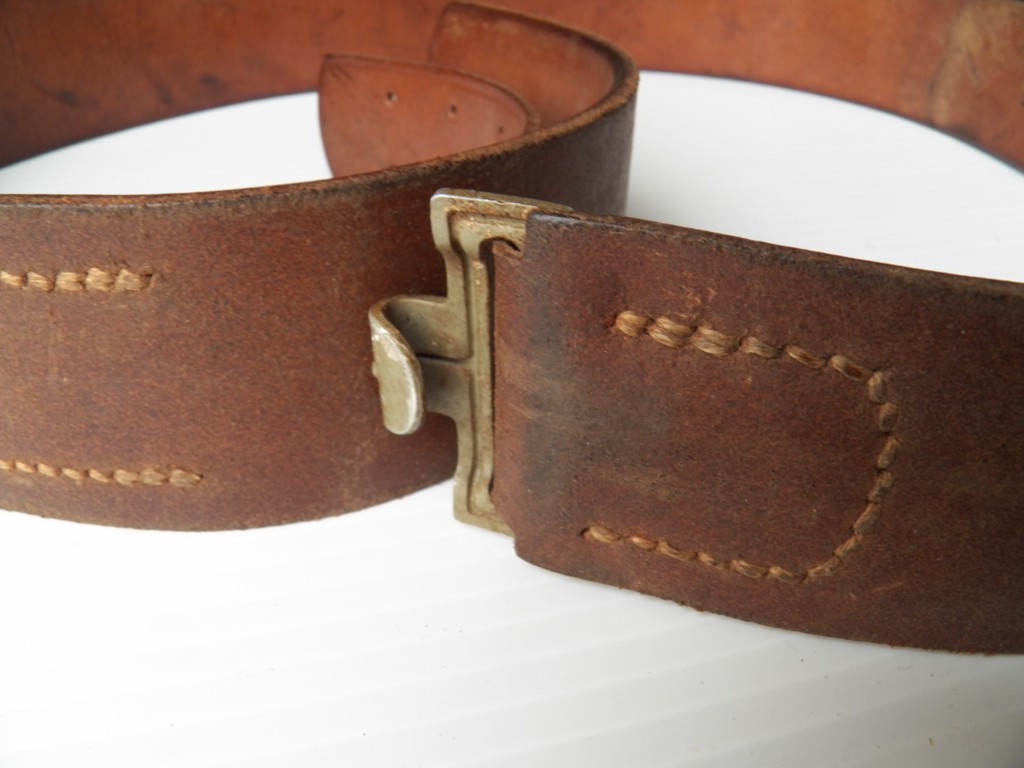 BROWN KRIEGSMARINE STAMPED BELT LEATHER DATED 1939 | Malcolm Wagner ...