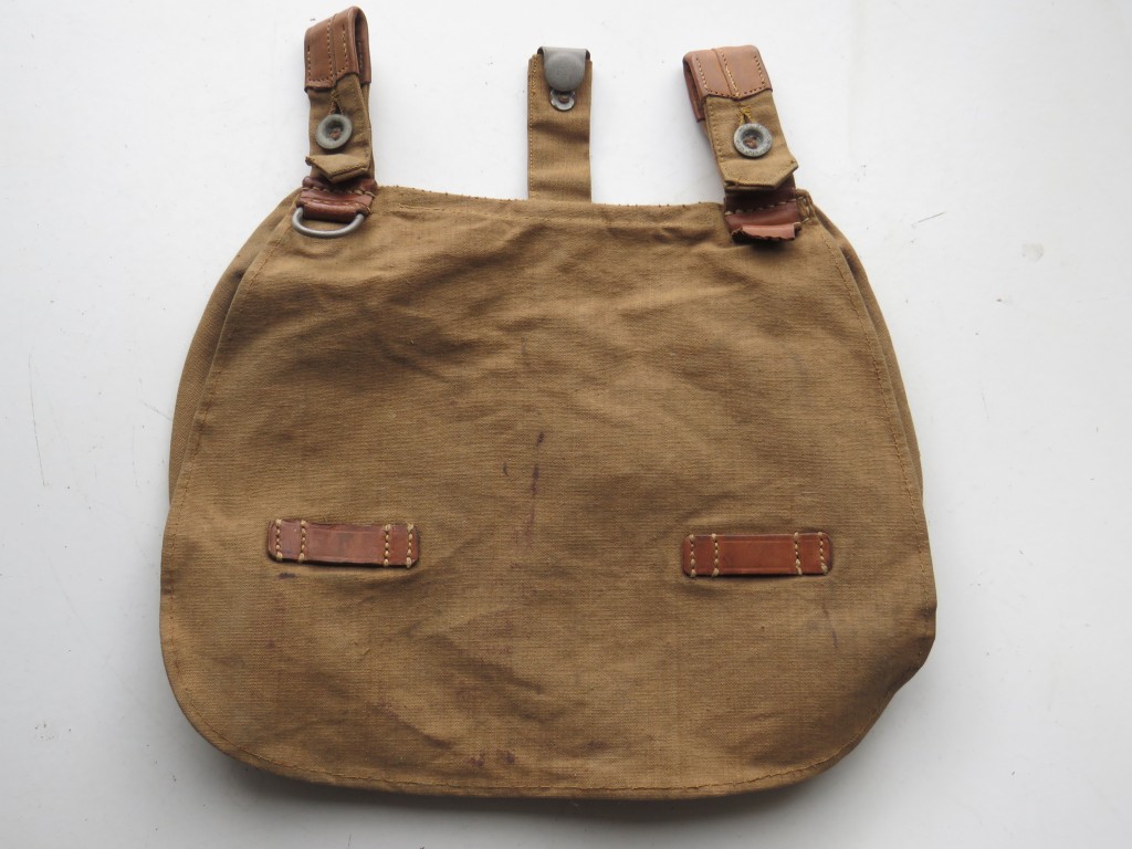 WEHRMACHT MID WAR MODEL 31 BREAD BAG DATED 1941 | Malcolm Wagner Militaria