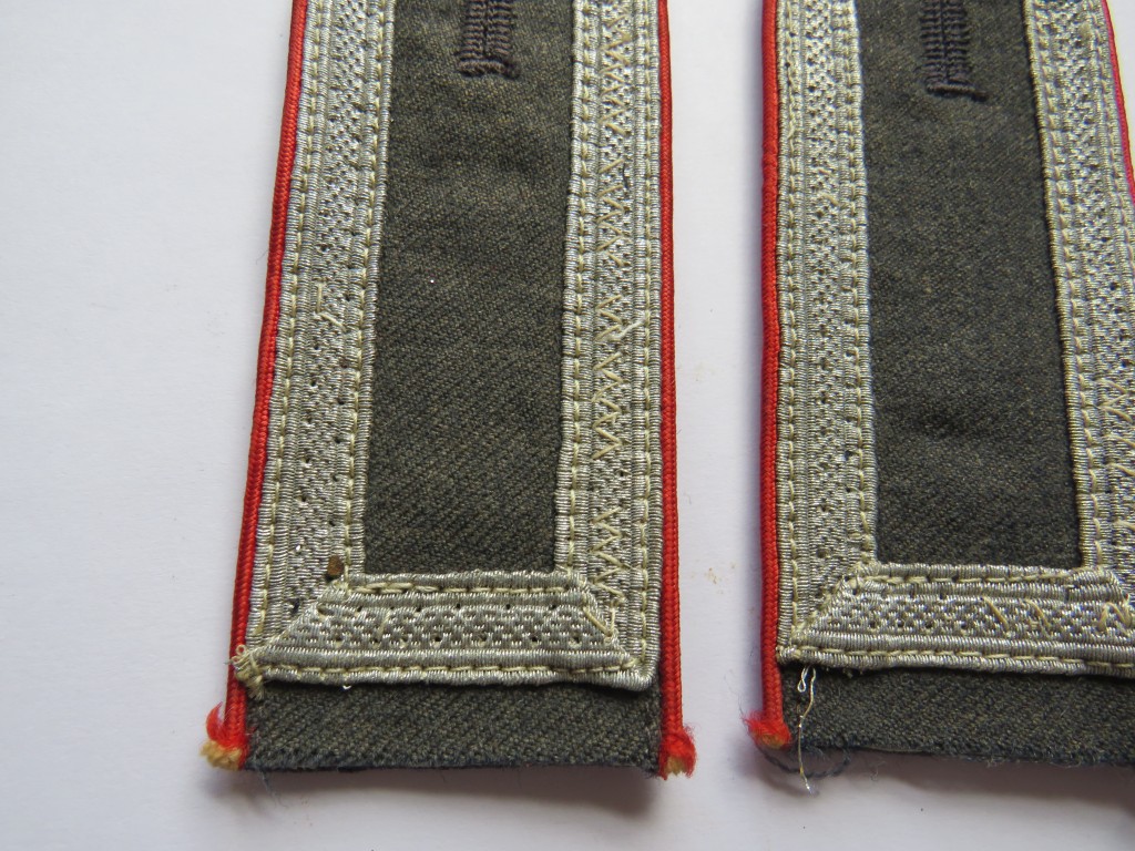 LUFTWAFFE FLAK SEW IN SHOULDER BOARDS | Malcolm Wagner Militaria