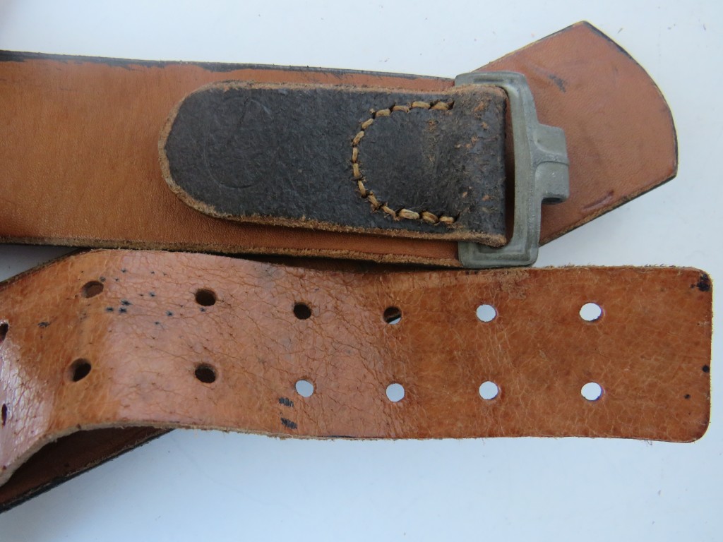 WEHRMACHT BELT LEATHER LARGE SIZE | Malcolm Wagner Militaria