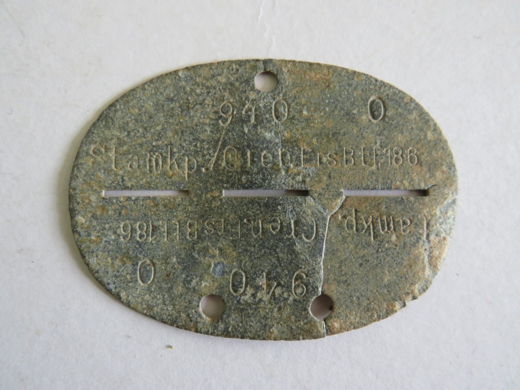 WEHRMACHT ID DISK | Malcolm Wagner Militaria